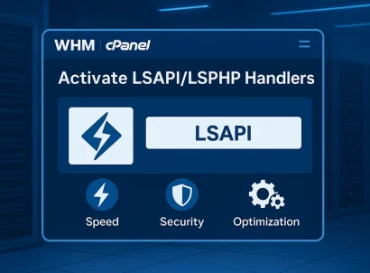 How to Activate LSAPI / LSPHP Handlers in WHM/cPanel